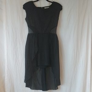 SanJoy black high-low dress sz Large NWT